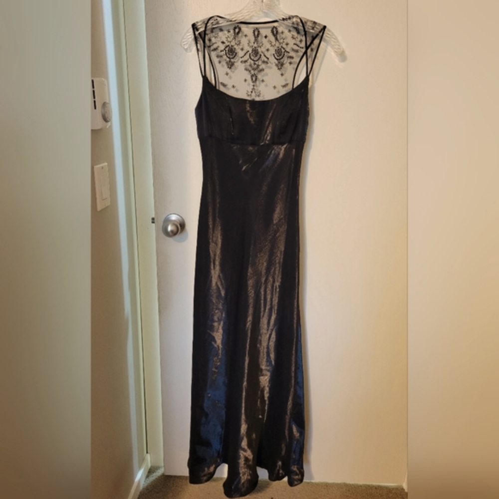 Beautiful Faviana New York Black Evening Gown